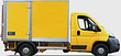 Yellow Delivery Truck