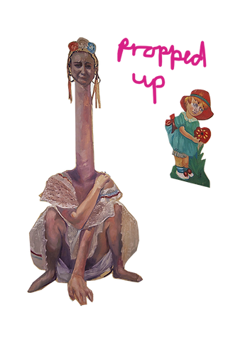 Propped Up Ruby Waage Townsend