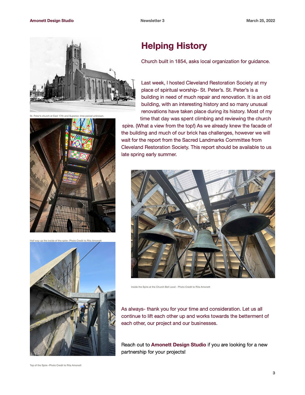 Newsletter 3- SPRING 2022 page 3