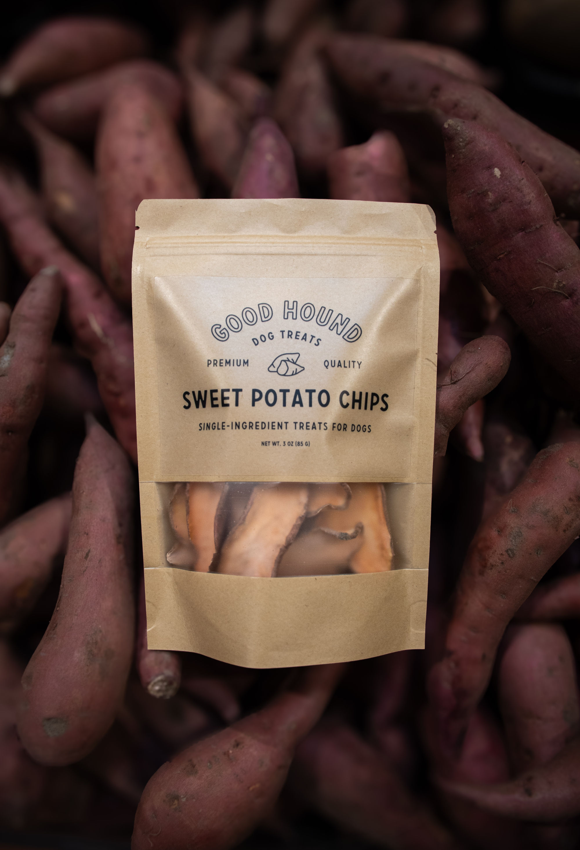 ORGANIC SWEET POTATO DOG TREATS