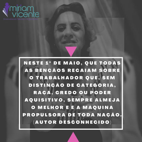 Feliz Dia do Trabalhador !