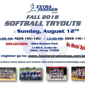 Tryout Location Change
