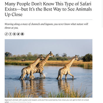 water safari