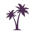 Palm Dark-Purple