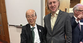 Congratulating Japan’s new Ambassador to Ireland on Day One