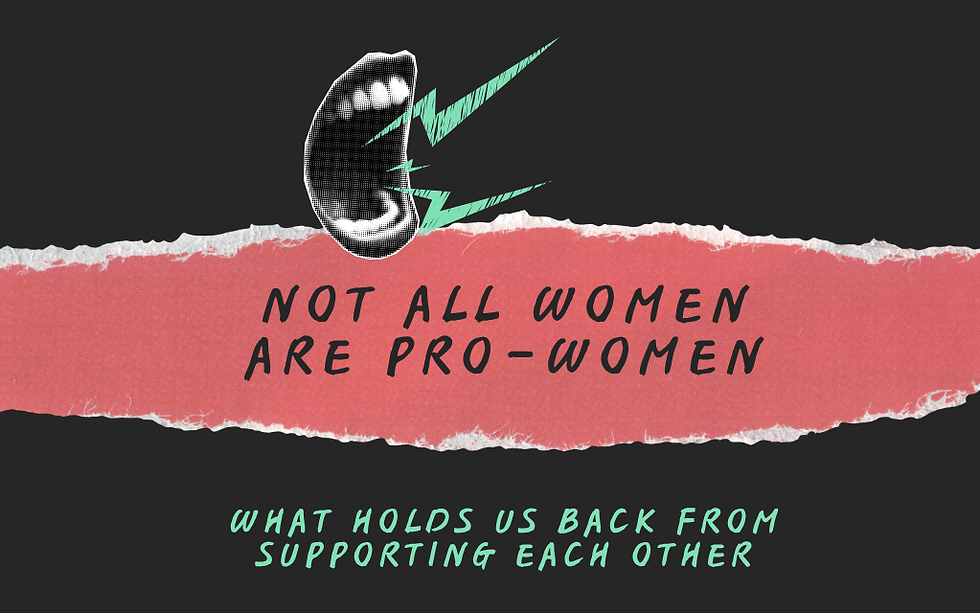 Not All Women Are Pro-Women