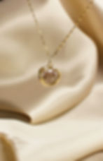 Colar em diamante e ouro 18k