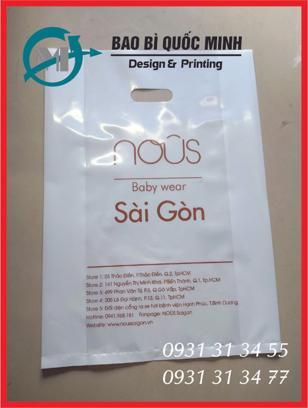 In túi ni lông giá rẻ chất lượng nhiều kích thước