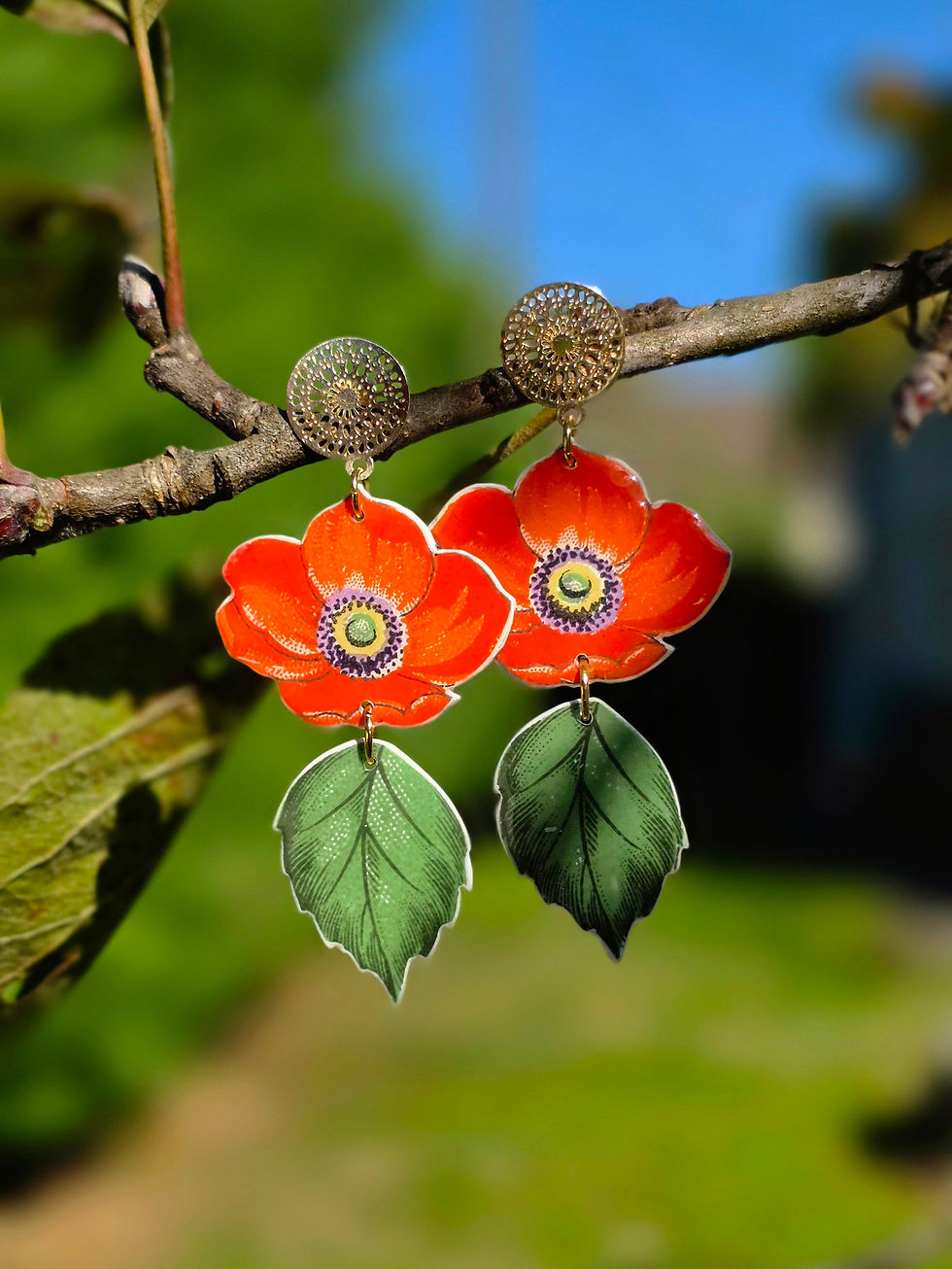 Boucles Coquelicot Leaf