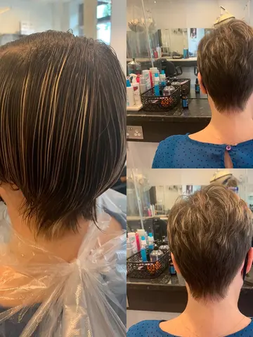 Ladies haircut and finish by Judes