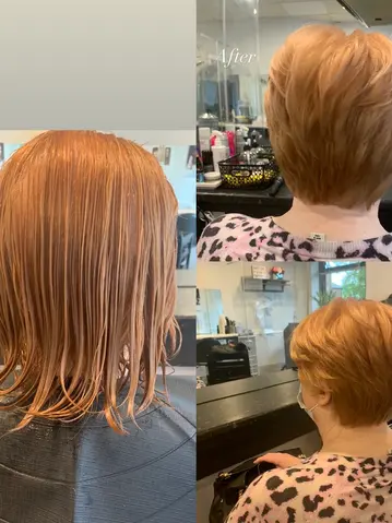 Ladies haircut and restyling by Judes