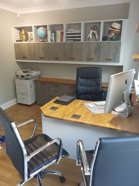 Q M Interiors new home office