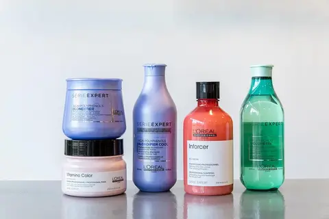 Loreal hairdressing products