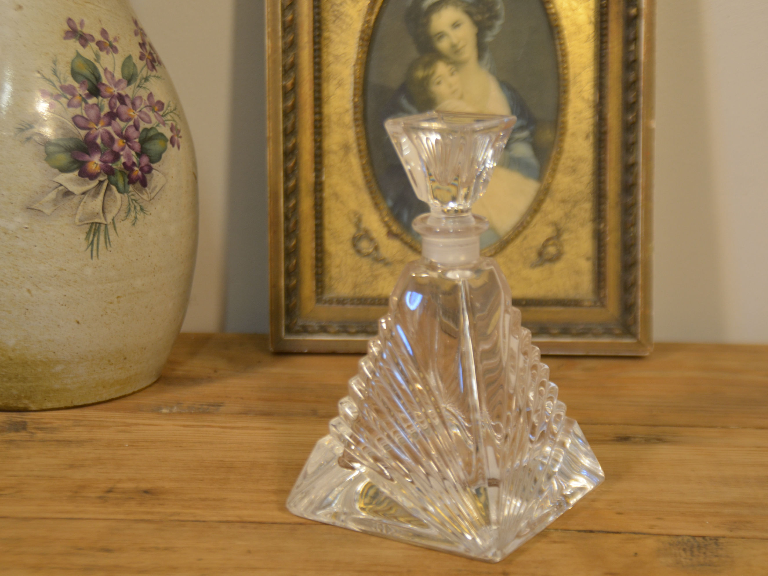 Flacon pyramidale en cristal - Royal Crystal Rock Italy