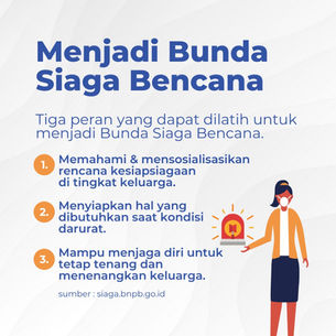 Menjadi Bunda Siaga Bencana