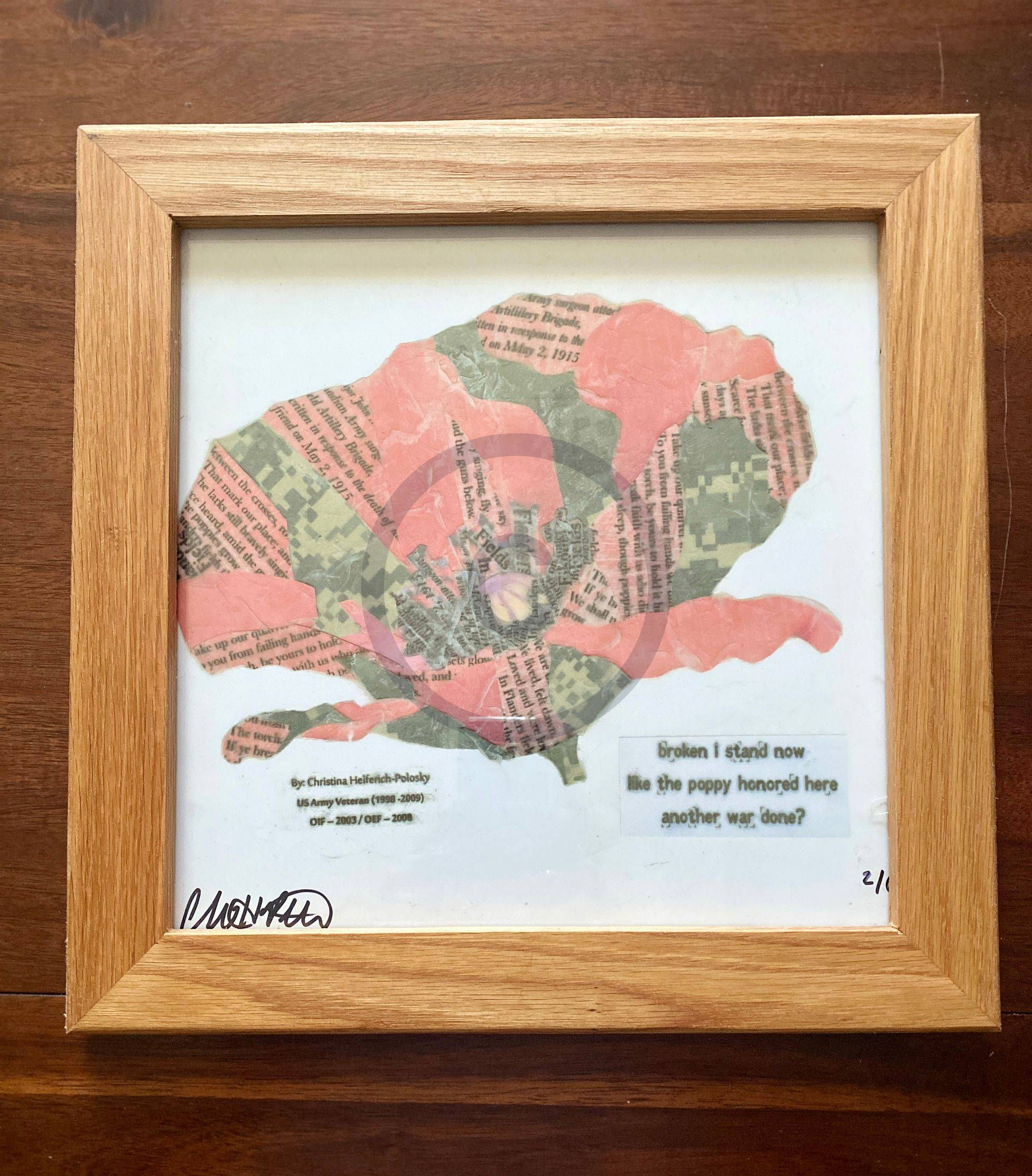 "Broken" Custom Framed Art Print!