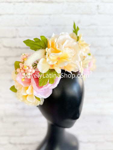 Spring Meadow Flower Crown Headpiece | Lovely Latina Shop