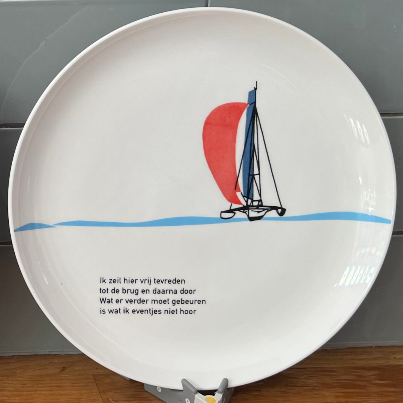 Plate -2 luik hoog en laag water