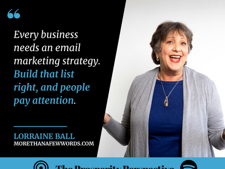 Substance Over Size: Focus On Your Loyal 3,000 Subscribers with Lorraine Ball