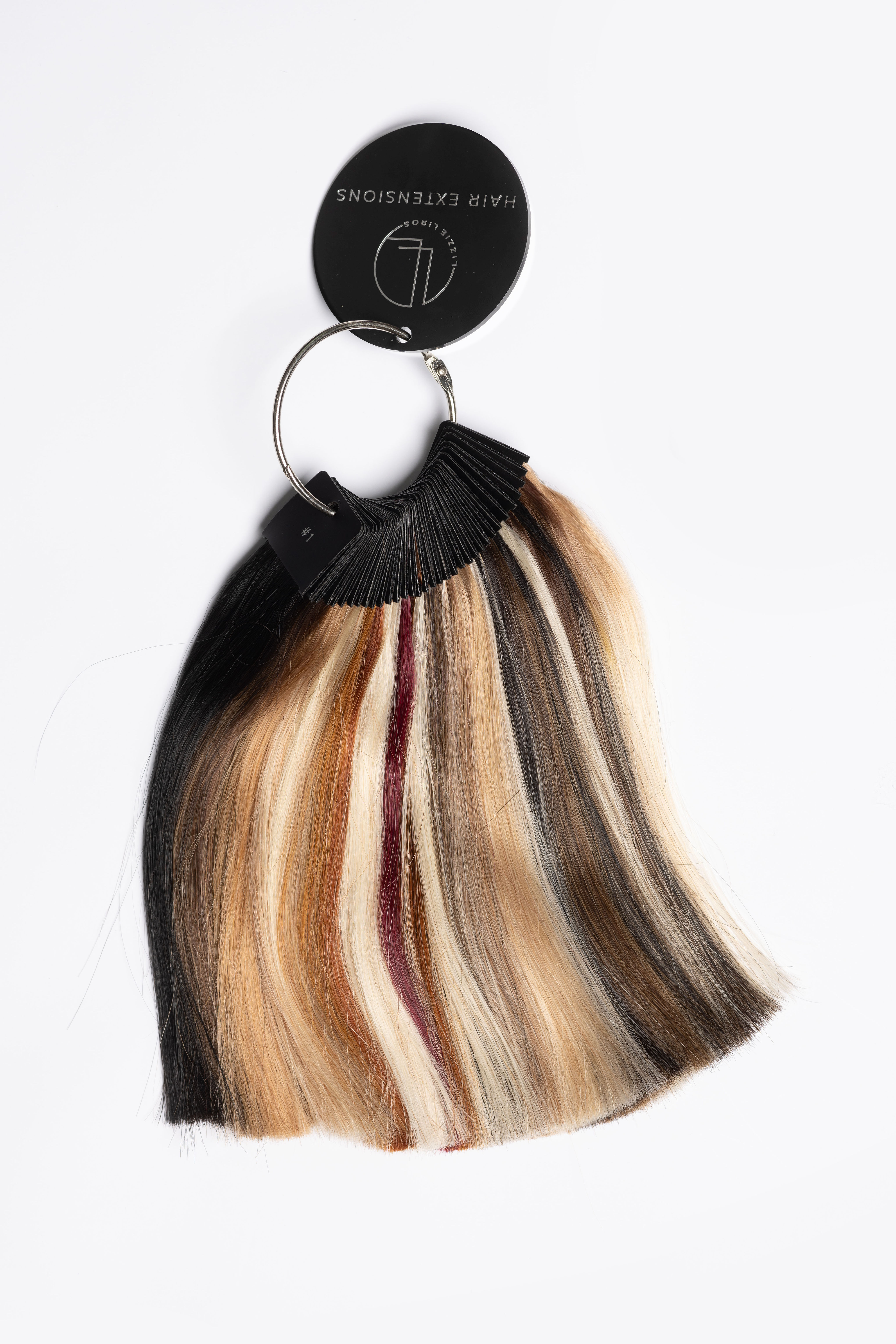 Hair Extensions Colour Swatch