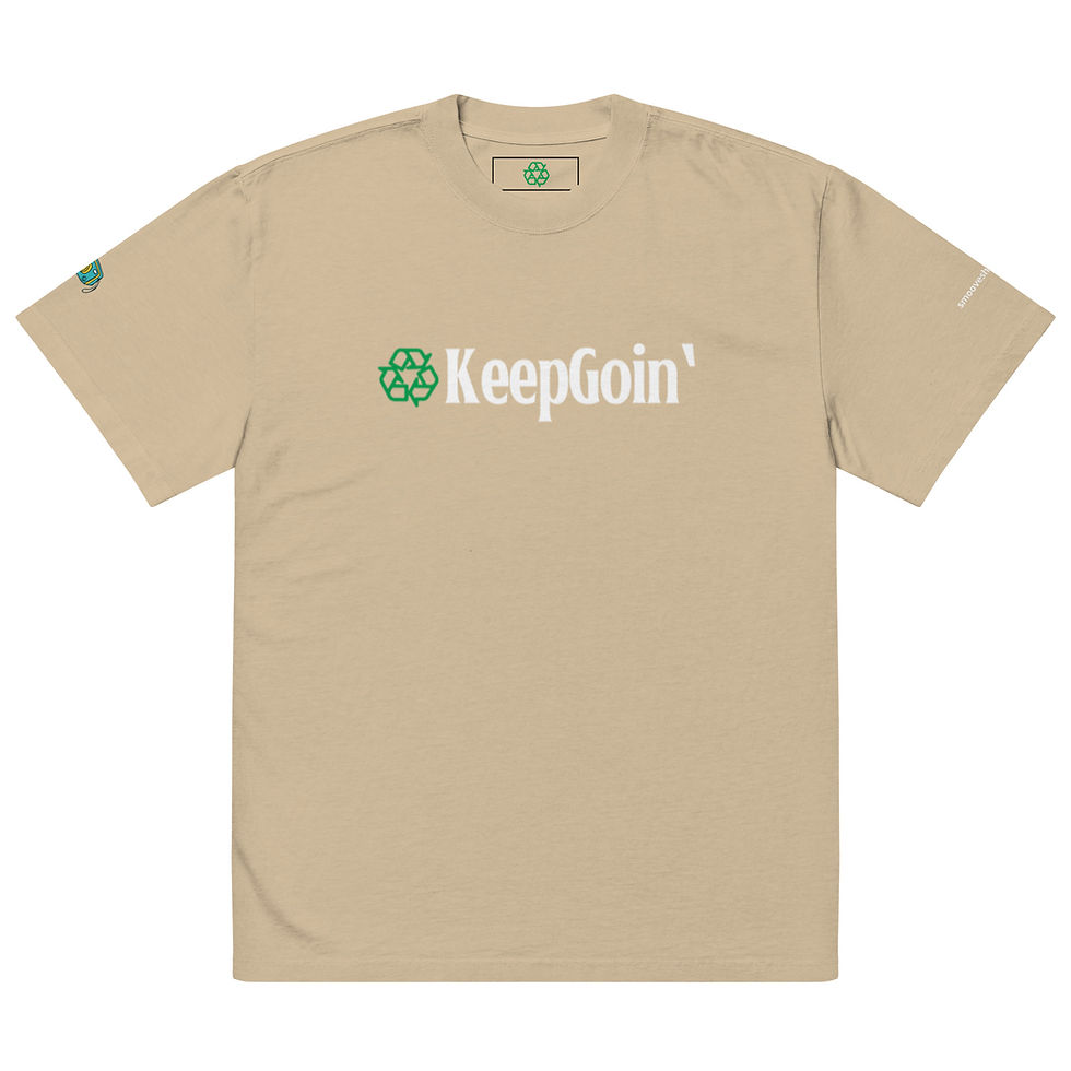 Thumbnail: Oversized faded t-shirt