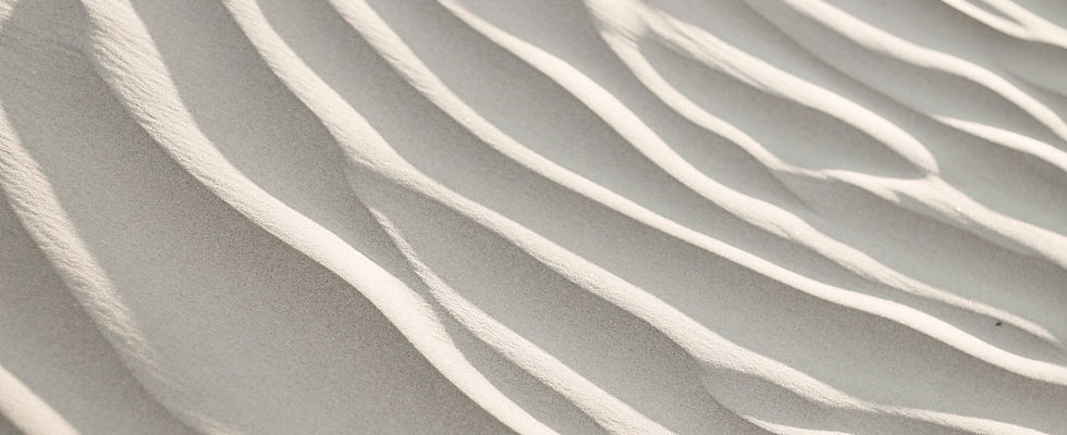 Vagues de sable du désert