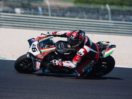 A disappointing end to the Hungarian WorldSBK weekend for Superbike Advocates Racing