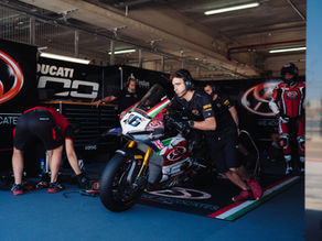 An enthusiastic Superbike Advocates Racing readies itself for battle at Misano