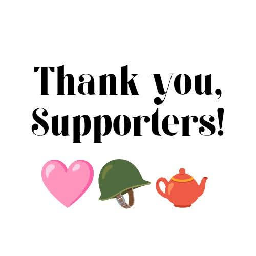 Thank You, supporters!