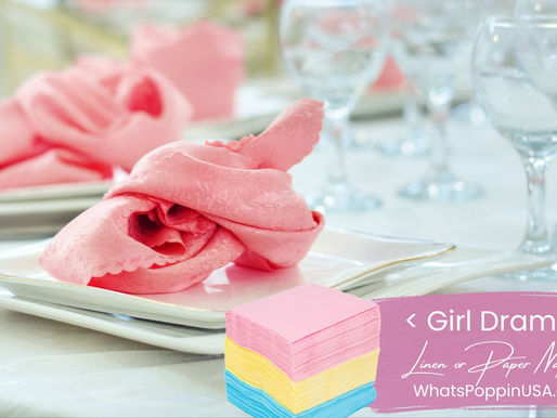 💅 Linen or Paper Napkins? Is One Cheesier Than the Other?