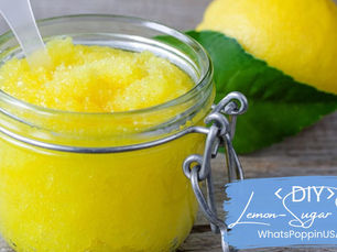 🍋✨ DIY Tea & Lemon Scrub Jars: Spa in a Jar, Darling