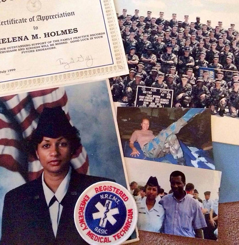 Lena in the USAF