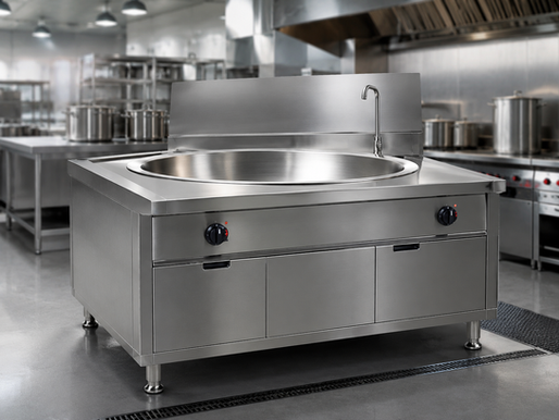 Commercial Induction Bulk Cooking Stove for Canteens & Industrial Kitchens