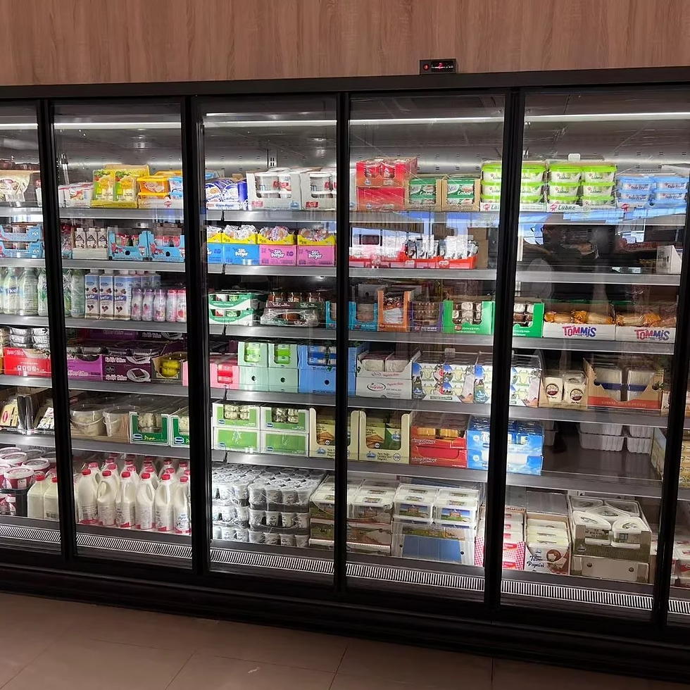 Display chillers for fresh, attractive and hygienic food presentation