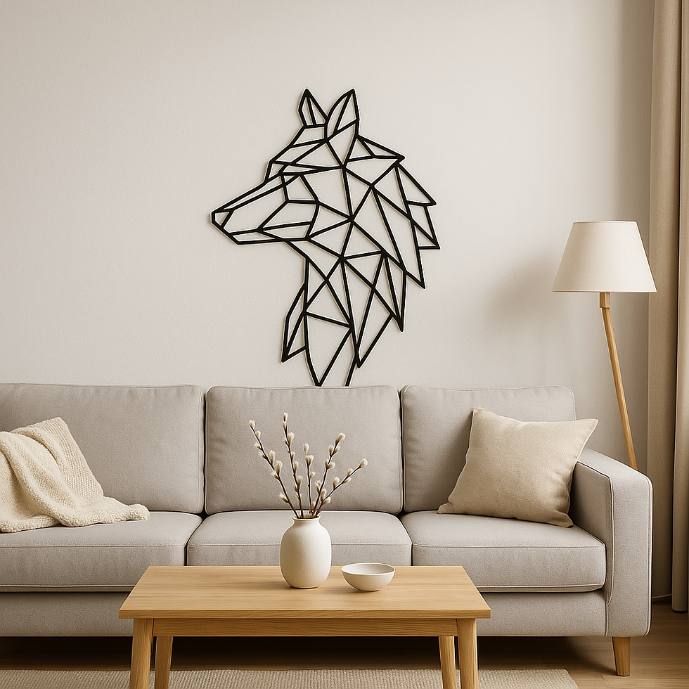 Geometrie, která má šmrnc: Proč jsou zvířecí obrazy v moderním stylu tak oblíbené?