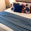 Miniatura: Manta sofá e cama 2,7x2,2m AZUL JEANS 