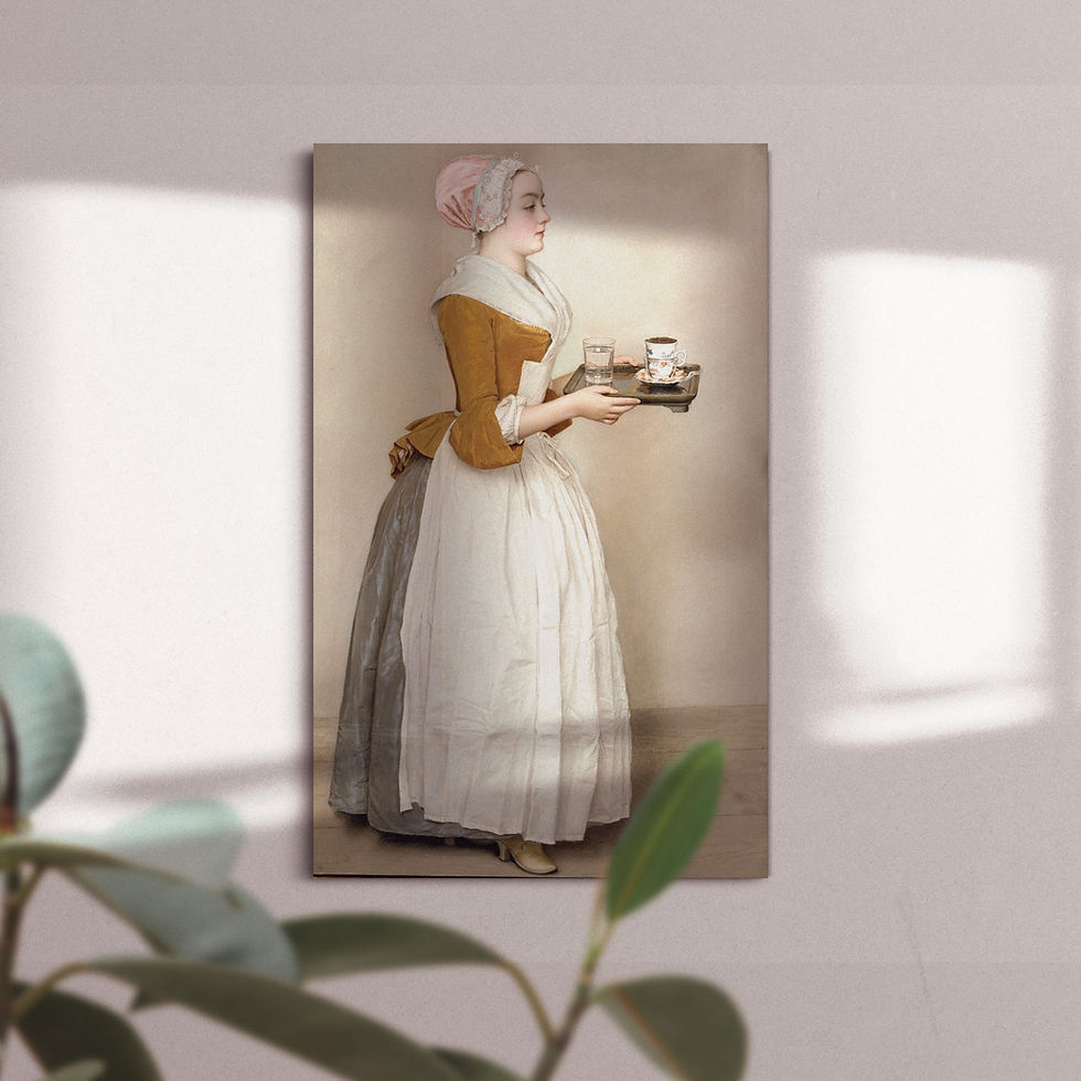 Thumbnail: The Chocolate Girl - Jean Etienne Liotard