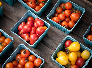 Cherry Tomatoes at the Farmers Market
