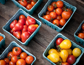 Los tomates cherry en el mercado de los 