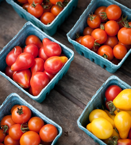 Cherry Tomatoes at the Farmers Market