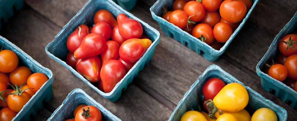 Cherry Tomatoes at the Farmers Market