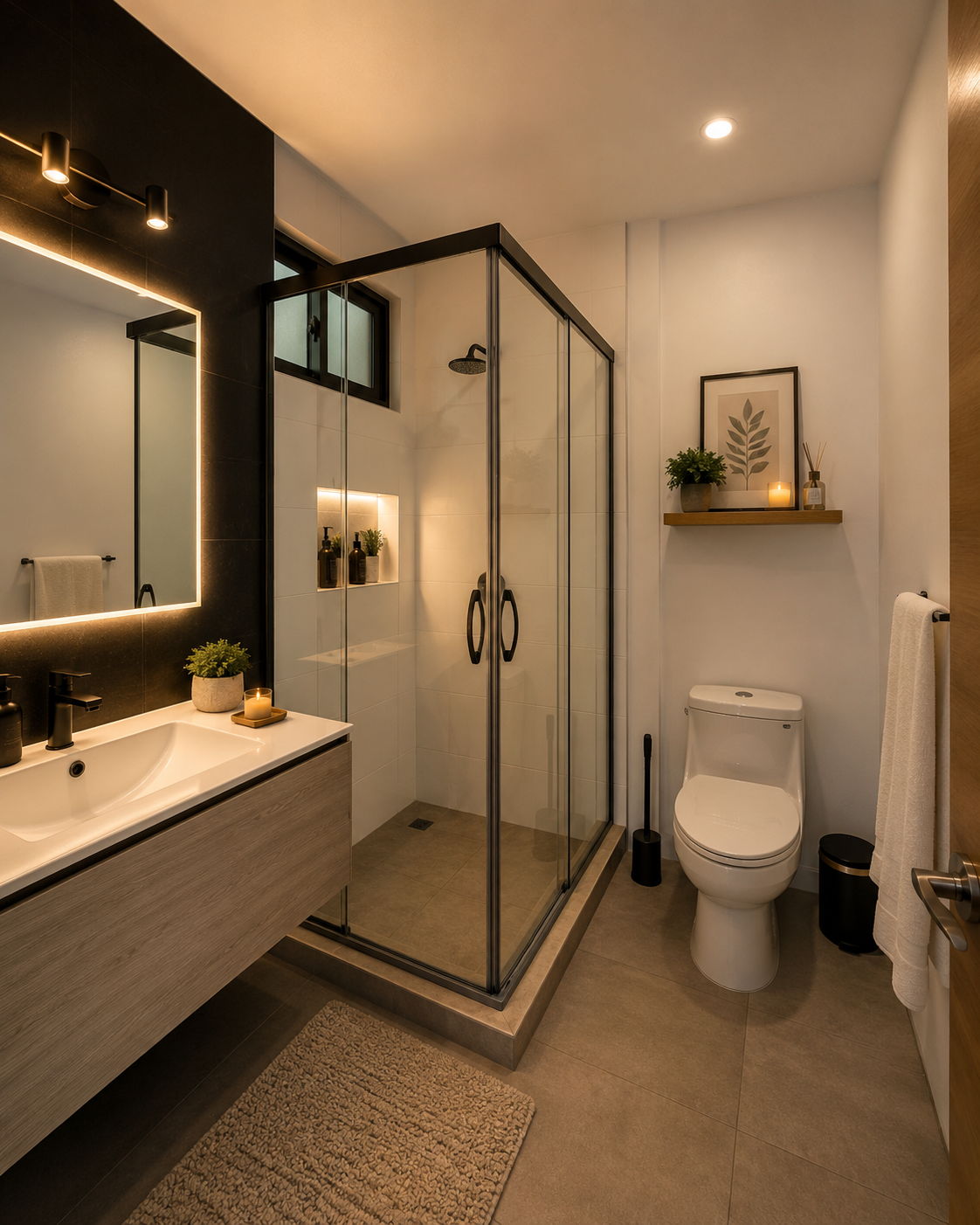 Furnished 2 Bedroom Penthouse with Private Rooftop in Playa del Carmen