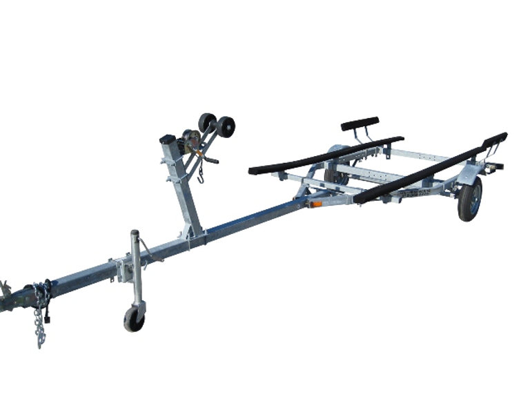 galvanized double pwc / jet ski trailer boattraileroutlet