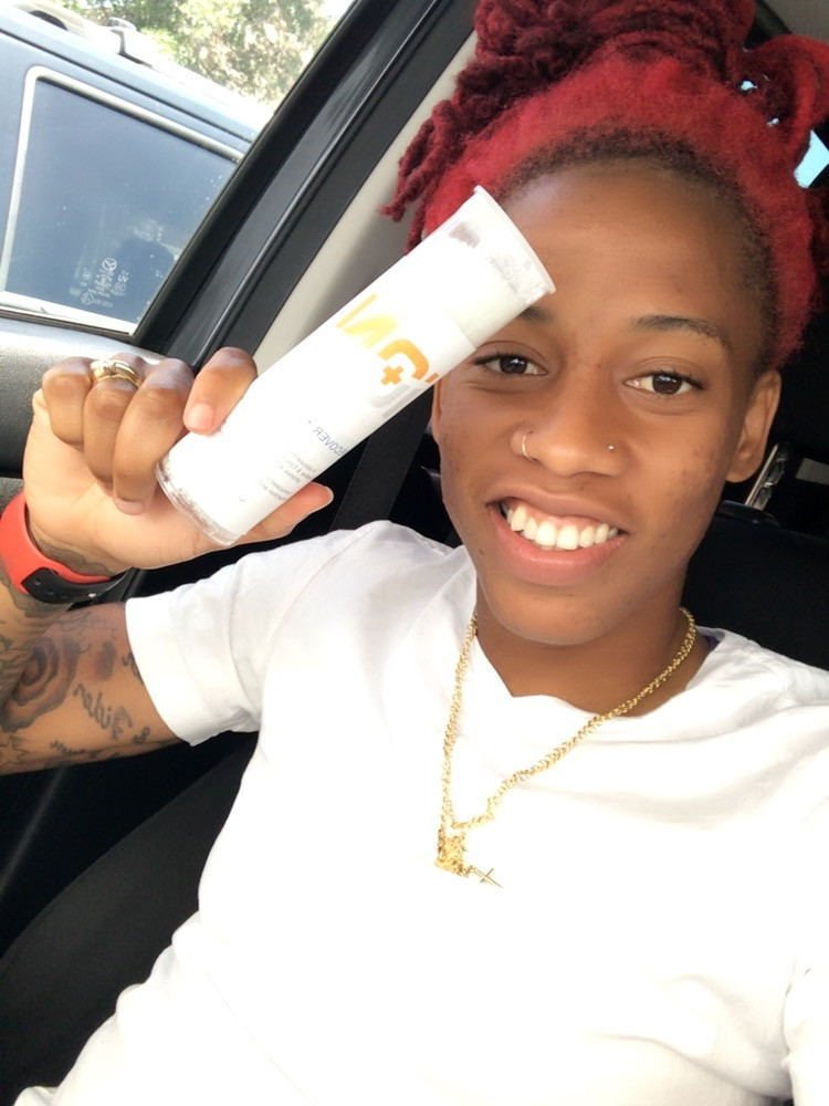 michelle lee ahye ion performance sprinter happy