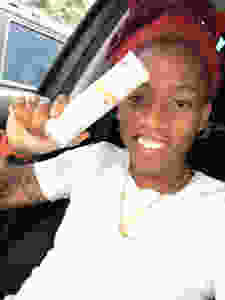 michelle lee ahye ion performance sprinter happy