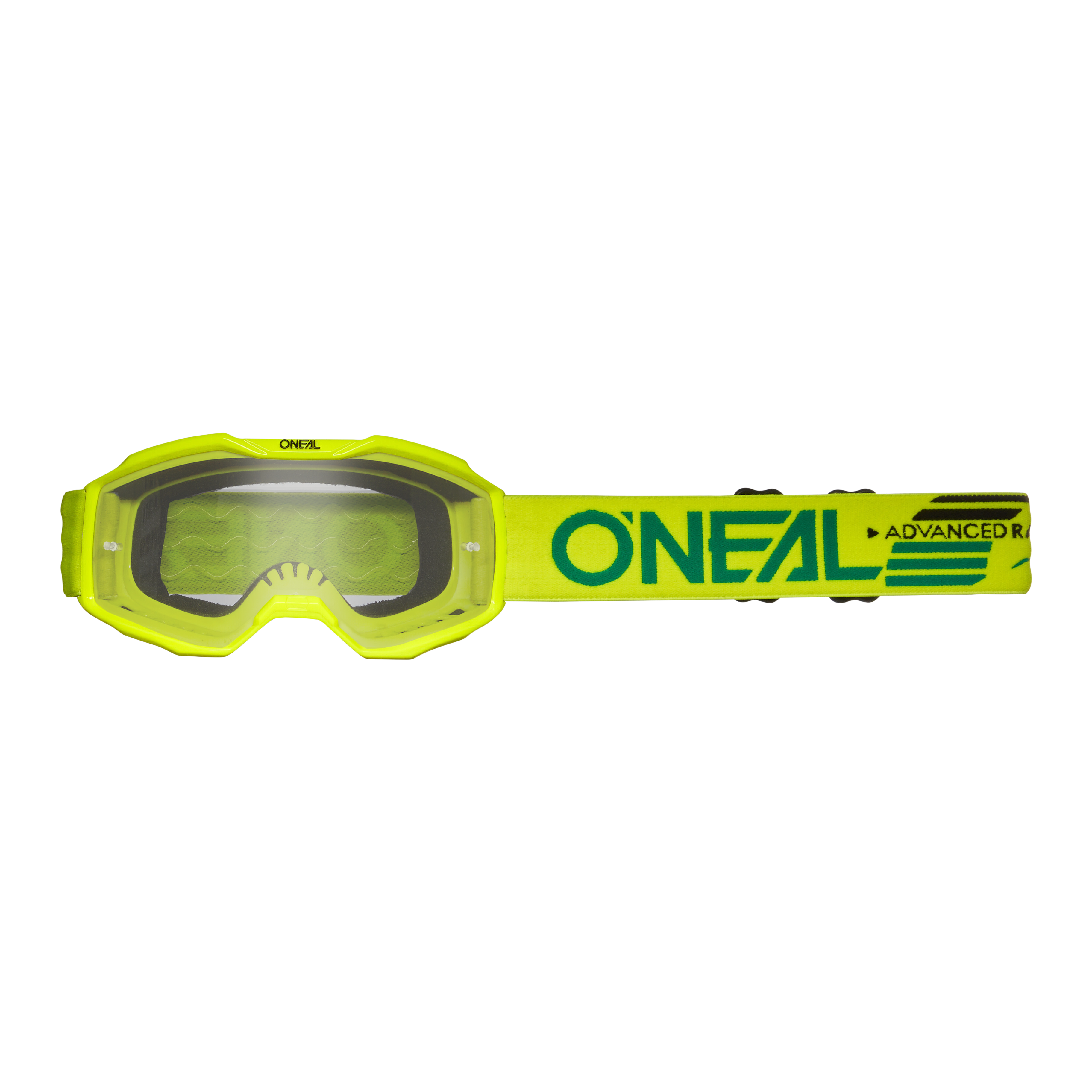 O'NEAL B-10 YOUTH GOGGLE SOLID NEON YELLOW - CLEAR ONE SIZE