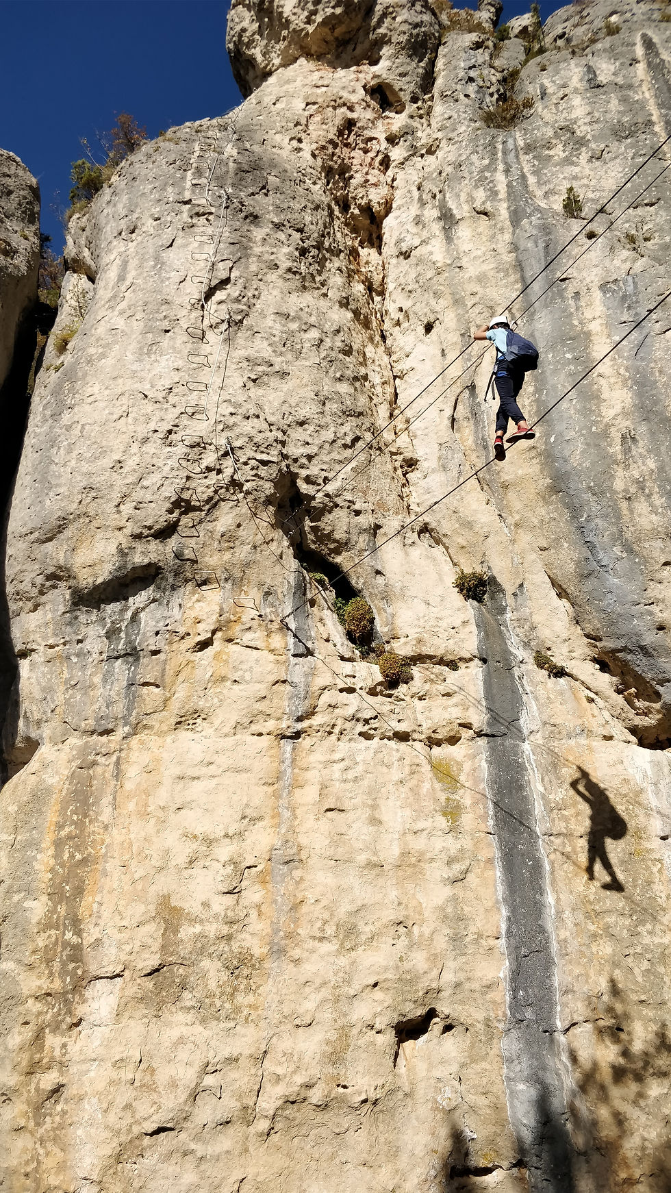 Parcours difficile via Liaucous