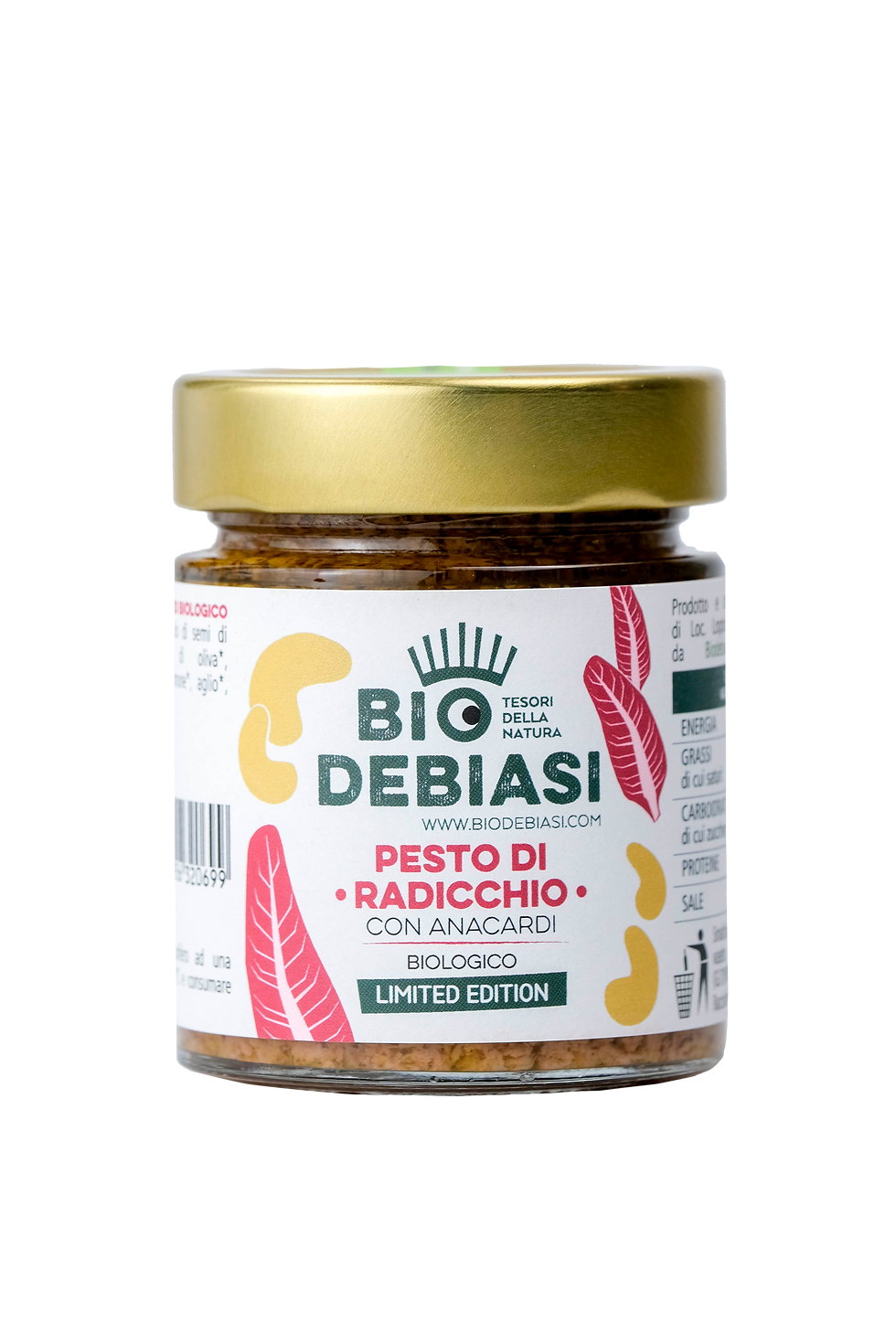 Pesto di Radicchio e Anacardi Bio