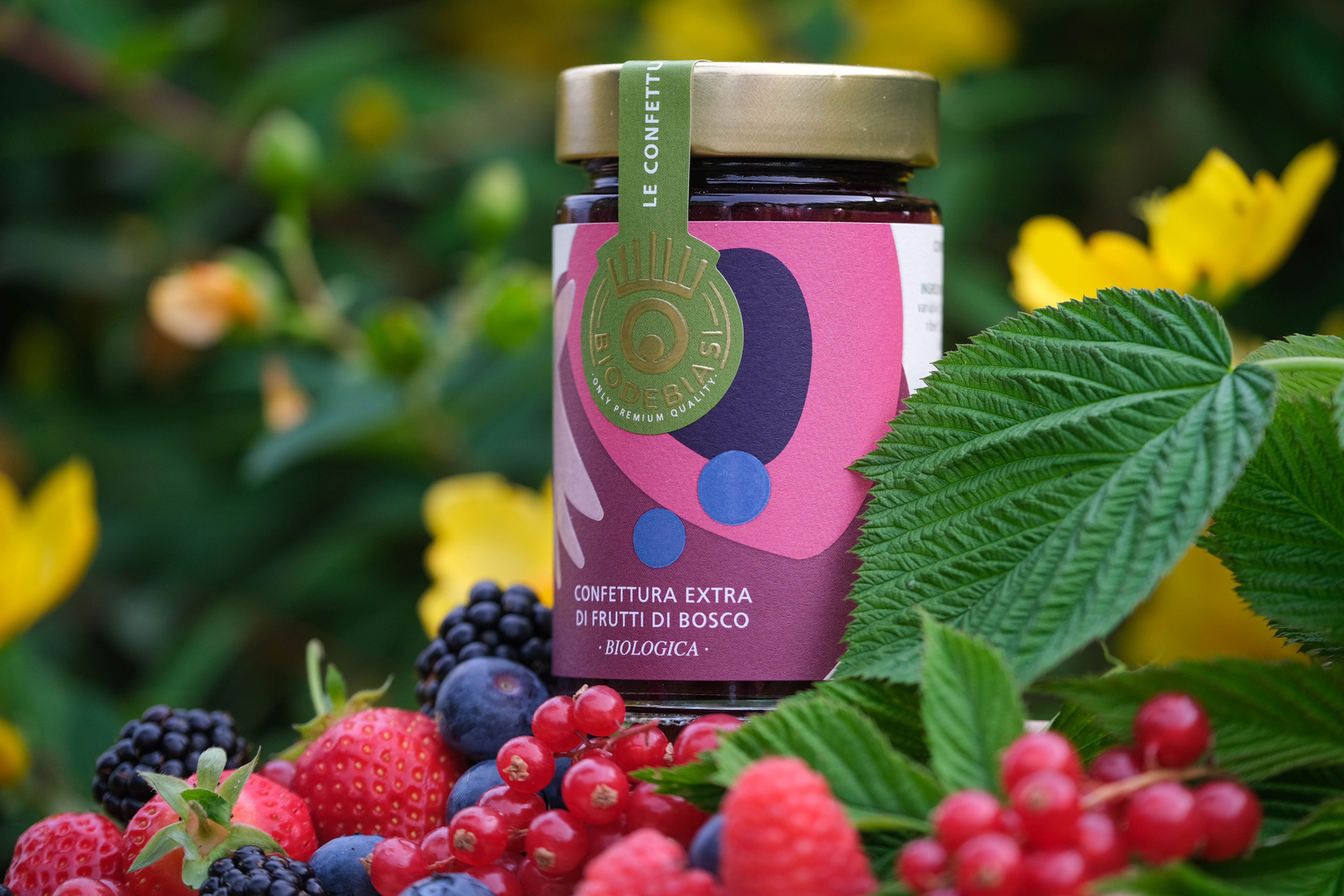 Confettura extra di Frutti di Bosco Bio