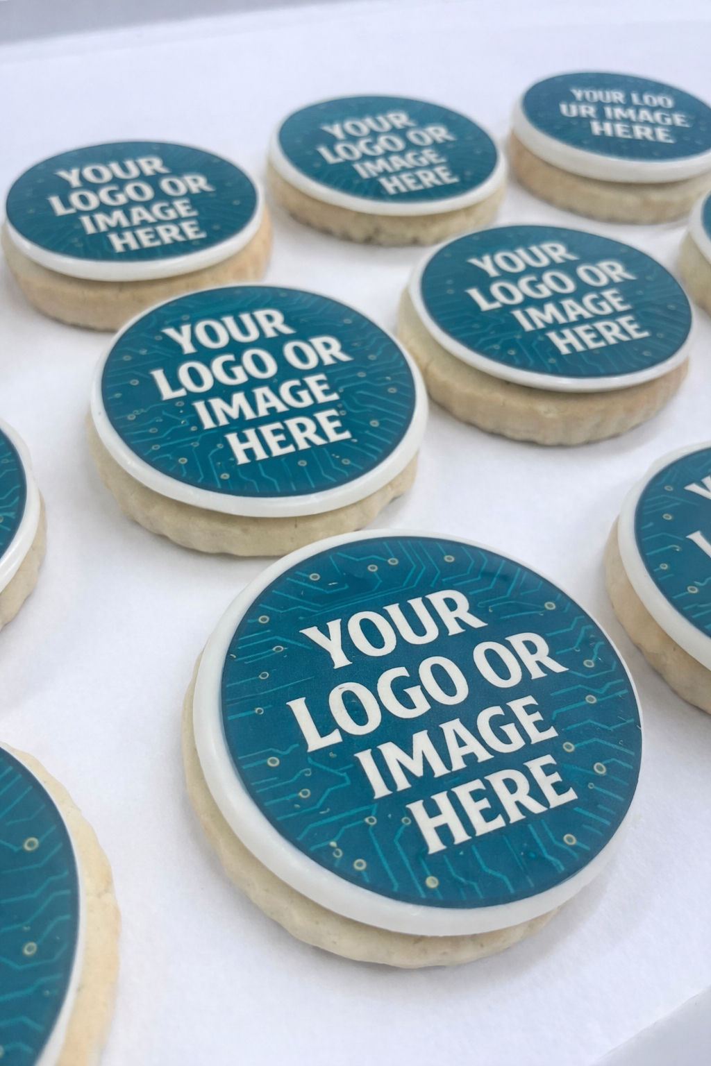 Classic Custom Image Sugar Cookies (Seamless Finish)